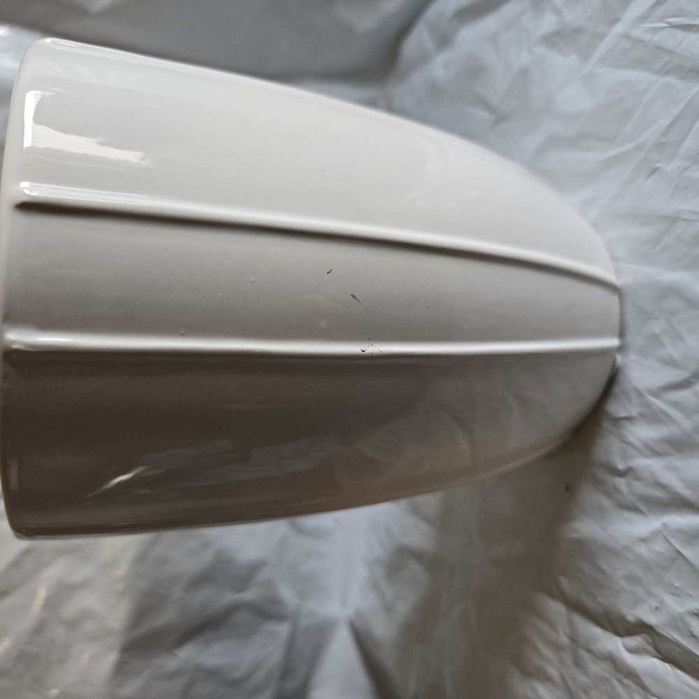 Elegant White Ceramic Vase